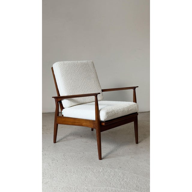 1960s Afromosia Armchair by Dennis Young for George Stone, 1960 For Sale - Image 5 of 11