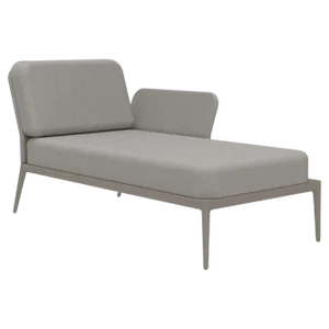 Cover Cream Left Chaise Lounge by Mowee