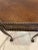 Late 20th Century Mahogany Ball and Claw Footed Irish George 2nd Style Parlor Table For Sale - Image 10 of 11