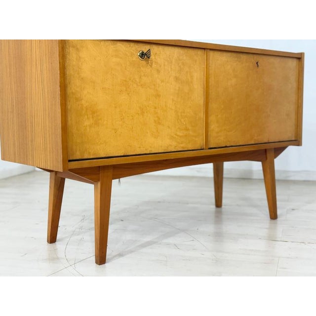Mid-Century Modern Sideboard in Birch, 1960s For Sale - Image 9 of 14