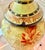 Large Hand-Painted Crackle Finish Lidded Decorative Ginger Jar With Pineapple Motif For Sale - Image 12 of 13