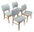 Dining Chairs by Hugo Troeds Bjärnum, 1950s, Set of 4 For Sale