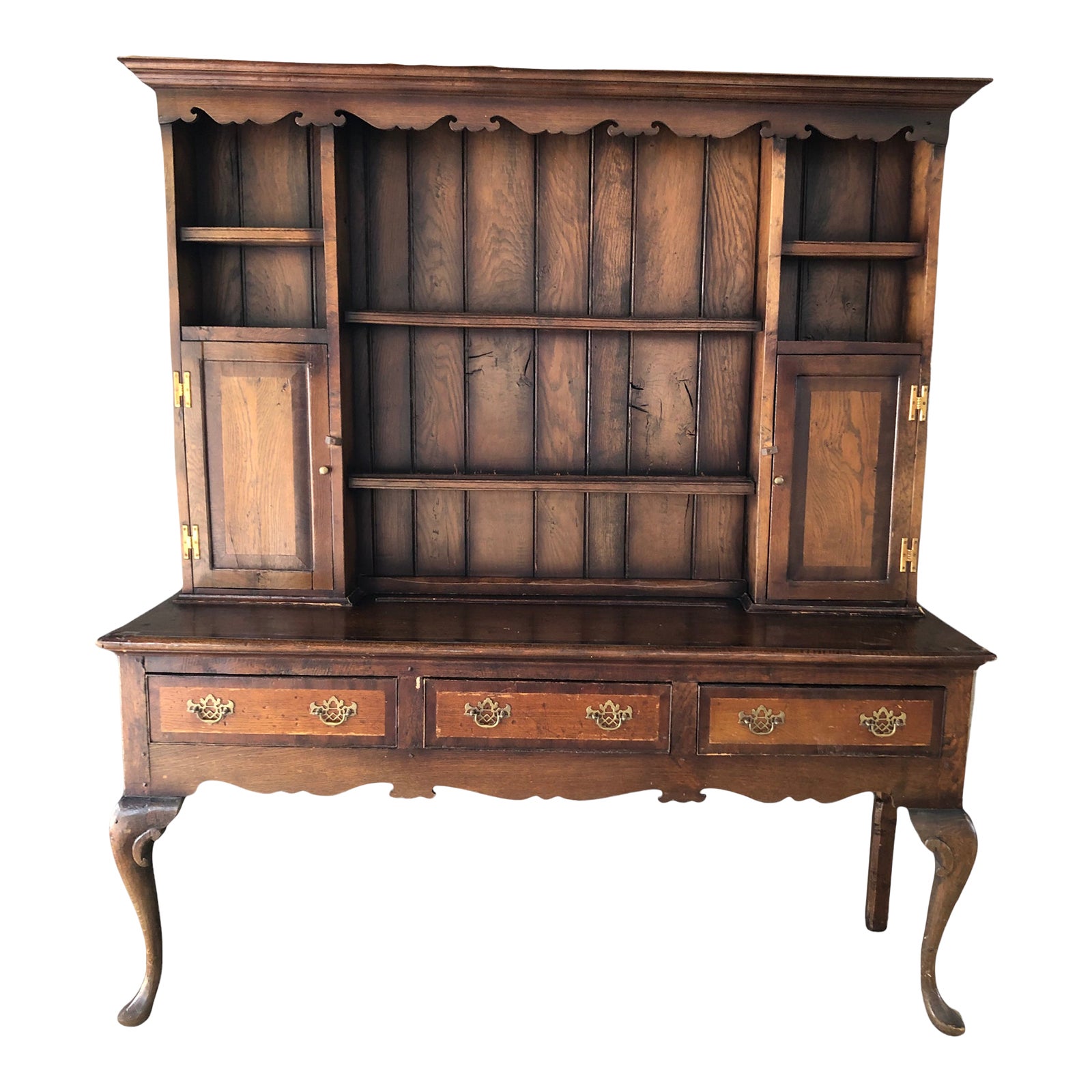 Antique Welsh Open Hutch Buffet Chairish