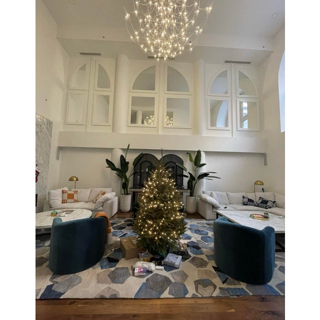 Metal Domus DDC Q2 Nickel Chandelier For Sale - Image 7 of 8