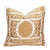 Golden Suzani Pillow For Sale
