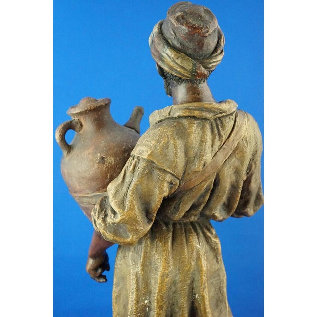 Sculpture of Man in Terracotta by Friedrich Goldscheider for Goldscheider, Austria, Late 1800s For Sale - Image 16 of 18