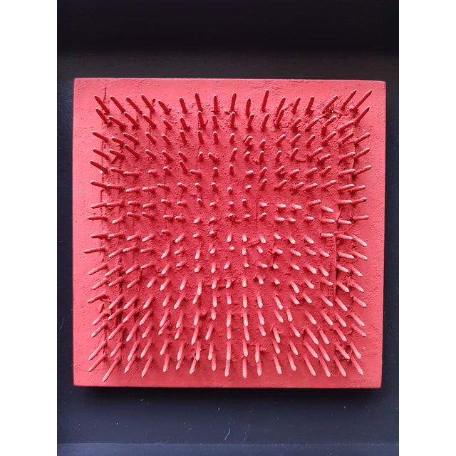 Aubertin Bernard, Nails Painting, 1970, Framed For Sale - Image 12 of 12