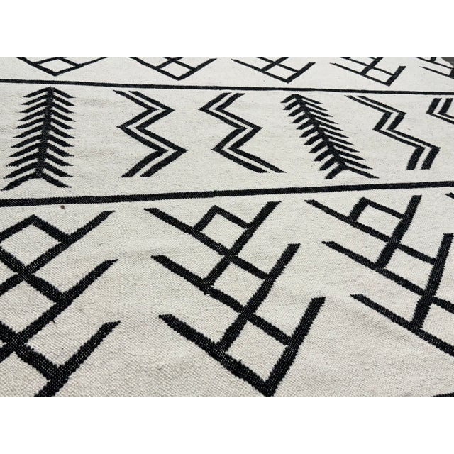 8ft 2in × 9ft 9in Four Hands Coulter Graphic Wool Area Rug For Sale - Image 4 of 12