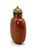 Vintage Red Jasper Snuff Bottle With Vertical White Lines For Sale - Image 4 of 12