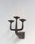 Brutalist Vintage Brutalist Candelabra Candle Sconces, Pair For Sale - Image 3 of 6