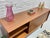 1960s Mid Century Modern Styled Teak Credenza | Scandinavian Media Console | Handmade Reclaimed Sideboard For Sale - Image 11 of 15