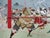 One of the most dramatic moments in samurai history, captured in flame: Oda Nobunaga's last stand at Honno-ji temple in...