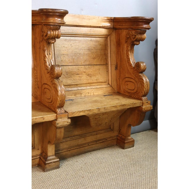 Antique Church Stalls, 1700s For Sale - Image 3 of 15