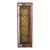 English Antique Leaded Glass Window Pane in Original Frame For Sale
