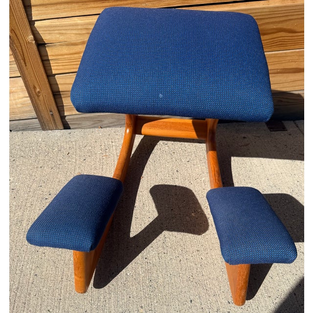 1980s Danish Teak Ergonomically Balens Chair For Sale In Reno/Lake Tahoe - Image 6 of 8