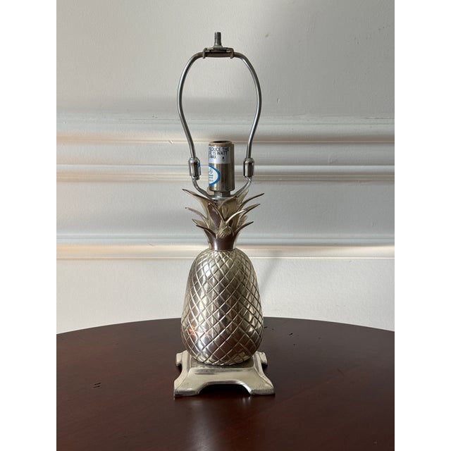 Vintage Petite Pineapple Lamps - A Pair For Sale - Image 11 of 16