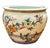Chinoiserie Mid 20th Century Famille Rose Fishbowl Planter With Hand‑Painted Koi For Sale - Image 3 of 10