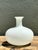 This elegant vintage glass vase perfectly captures the serene minimalism of Mid-Century Modern design. Crafted from high-...