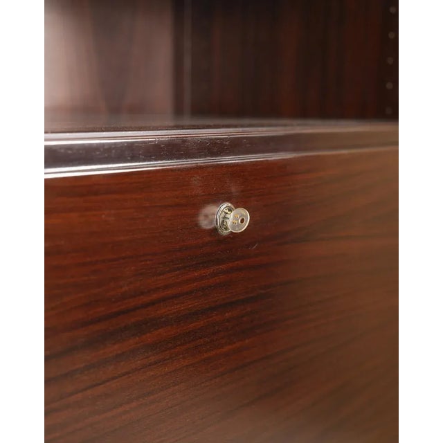 Wood Vintage Sideboard in Rosewood by Angelo Mangiarotti for Molteni For Sale - Image 7 of 11