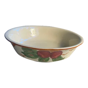 1980s Franciscan Apple Usa Serving Bowl