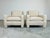 Mid-Century Modern Club Chairs in Tweed, Style of Milo Baughman, 1960s For Sale In Philadelphia - Image 6 of 9
