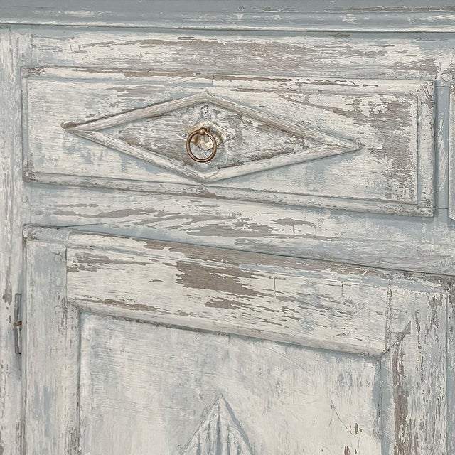 18th Century Swedish Gustavian Period Painted Buffet For Sale - Image 18 of 18