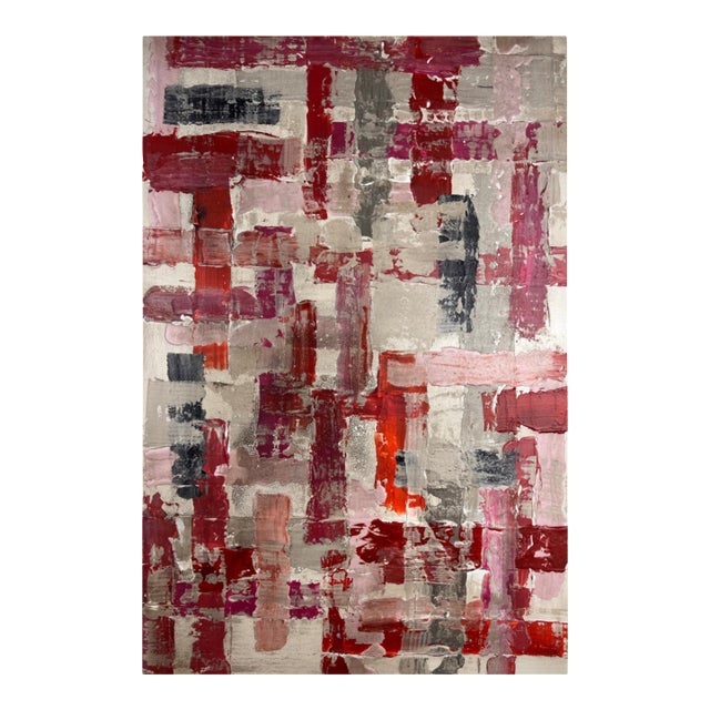 Good Fight - Original Abstract Painting by J. Kent Martin For Sale