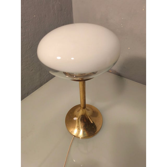 Metal Vintage Table Lamp by Roberto Pamio Gill for Leucos, 1960s For Sale - Image 7 of 10