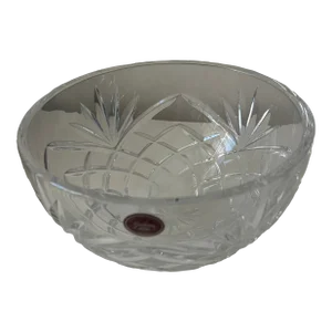 1970s Vintage Gorham Glenwood Crystal Bowl