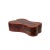 This is a handmade Chinese accent Chinoiserie decorative box made of wood and finished with a distressed brick red base...