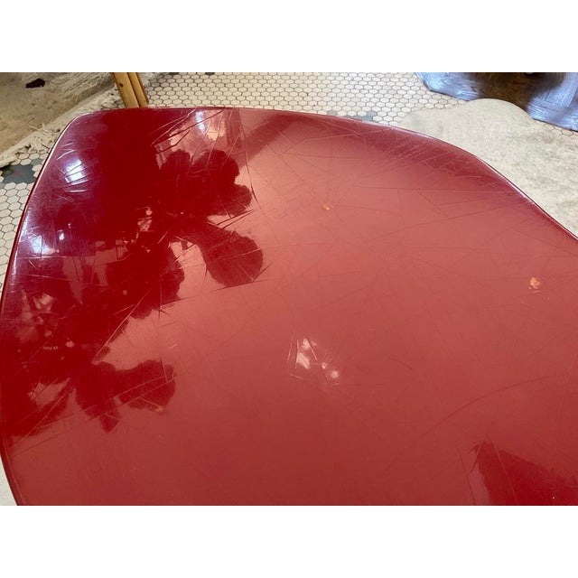 1980s Postmodern Jay Spectre Joan Crawford "Red Lips" Lacquered Coffee Table - Century Furniture For Sale - Image 15 of 17