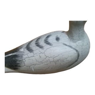 Antique-Style "Crackle Finish" Yellowlegs Shorebird Decoy For Sale
