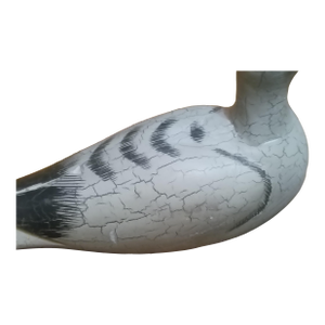 Antique-Style "Crackle Finish" Yellowlegs Shorebird Decoy