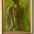 Vintage Modernist Male Nude Figure Study Oil Painting For Sale - Image 11 of 13