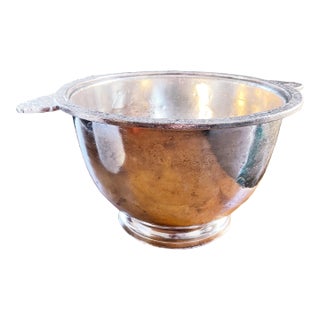 Vintage Silver Plated Ice Bowl From the Waldorf-Astoria Hotel For Sale