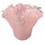 Elevate your décor with this stunning Murano pink swirl handkerchief vase, a sculptural Italian art glass piece crafted...