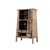 Crafted from solid wood, this vintage tall storage cabinet features a commanding A-frame silhouette that brings...