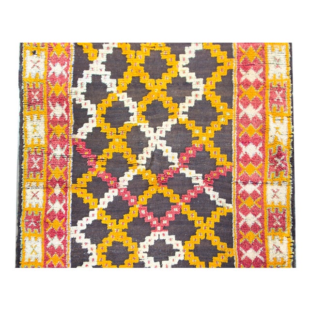 Moroccan Vintage Moroccan Rug For Sale - Image 3 of 9