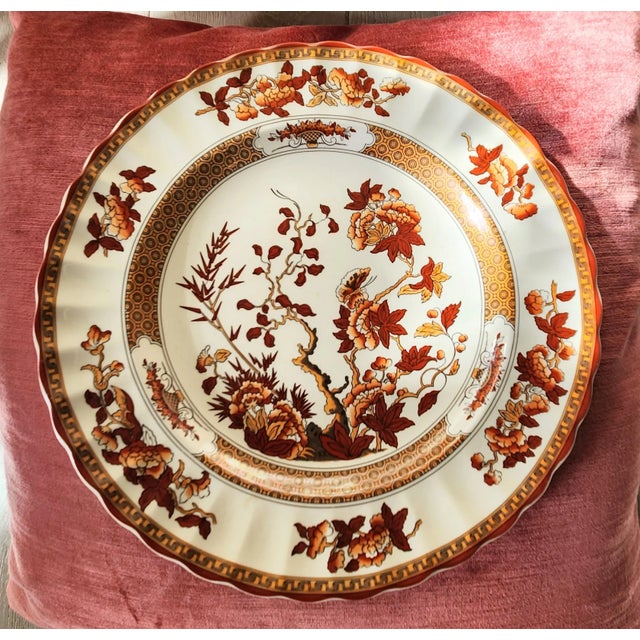 Gemstone Late 19th Century Chinoiserie Dinner Plates- Set of 6 For Sale - Image 7 of 9
