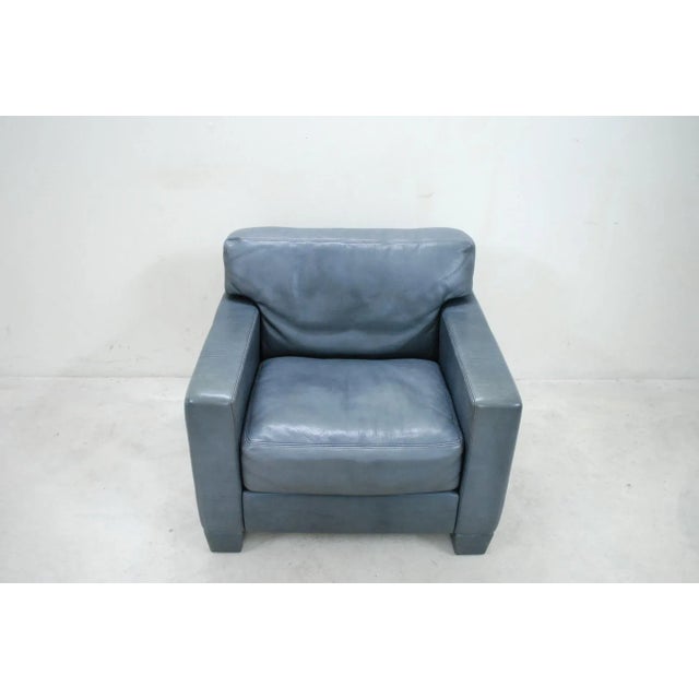 1980s Swiss DS 17 Grey Leather Armchair from De Sede, 1980s For Sale - Image 5 of 16