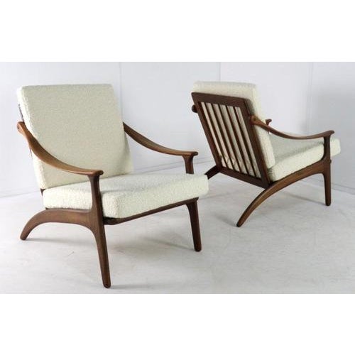 1960s Vintage Lounge Chair by Arne Hovman Olsen for Komfort, 1960s For Sale - Image 5 of 14