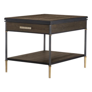 Century Furniture Monterey Side Table - Dark For Sale