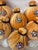 2020s Handmade Velvet Christmas Ornaments, Set of 3, Gold Jeweled Baubles, Gift-Boxed For Sale - Image 5 of 5