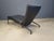 Vintage Black Leather Chaise Longue attributed to Peter Mally for Cor, 1990s For Sale - Image 3 of 13
