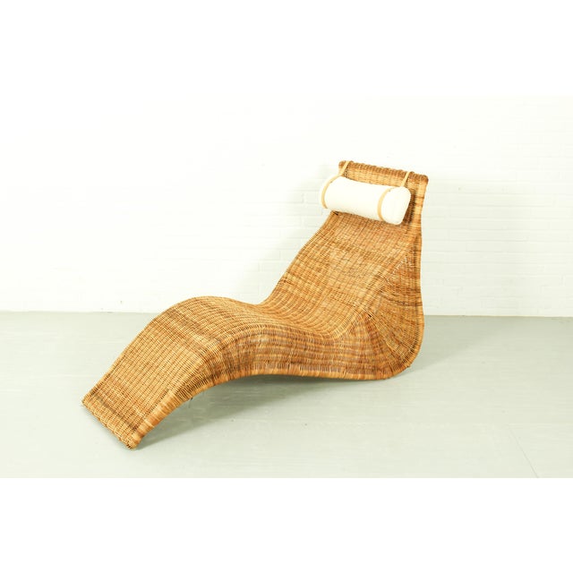 Karlskrona Rattan Lounge Chairs by Karl Malvall from Ikea, 1998, Set of 2 For Sale - Image 8 of 11