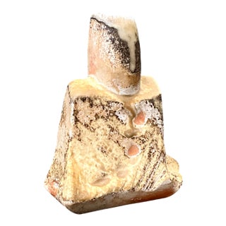 Vintage Abstract Ceramic Vase For Sale