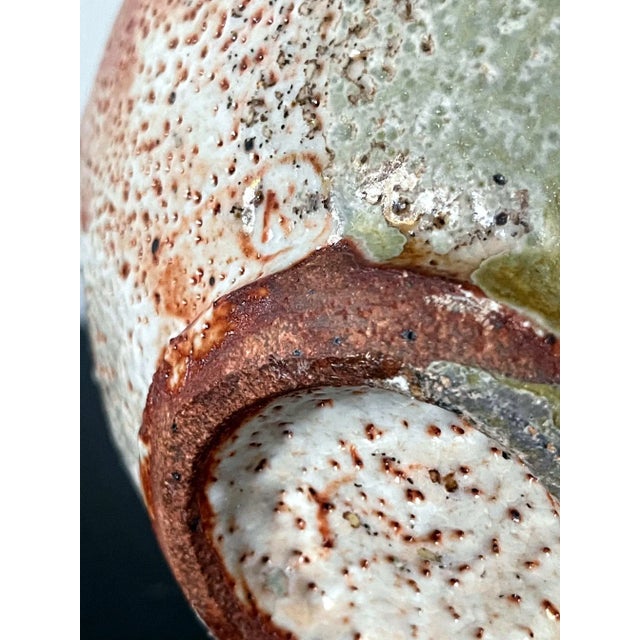 American Studio Ceramic Bowl in Shino Glaze by Warren MacKenzie For Sale In Atlanta - Image 6 of 13