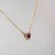 Mozambique Ruby Necklace With Earth-Mined Diamond Accents: Solid 14k Gold, 5mm For Sale In Columbus - Image 6 of 8