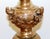 1970s Vintage Asian Figural Brass Table Lamp With Milk Glass Globe Shade – Hollywood Regency Chinoiserie Lighting For Sale - Image 5 of 16