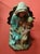 Sculpture Materials Polychrome Plaster Statue of Virgin of the Sacred Heart and Jesus, 19th Century For Sale - Image 7 of 8